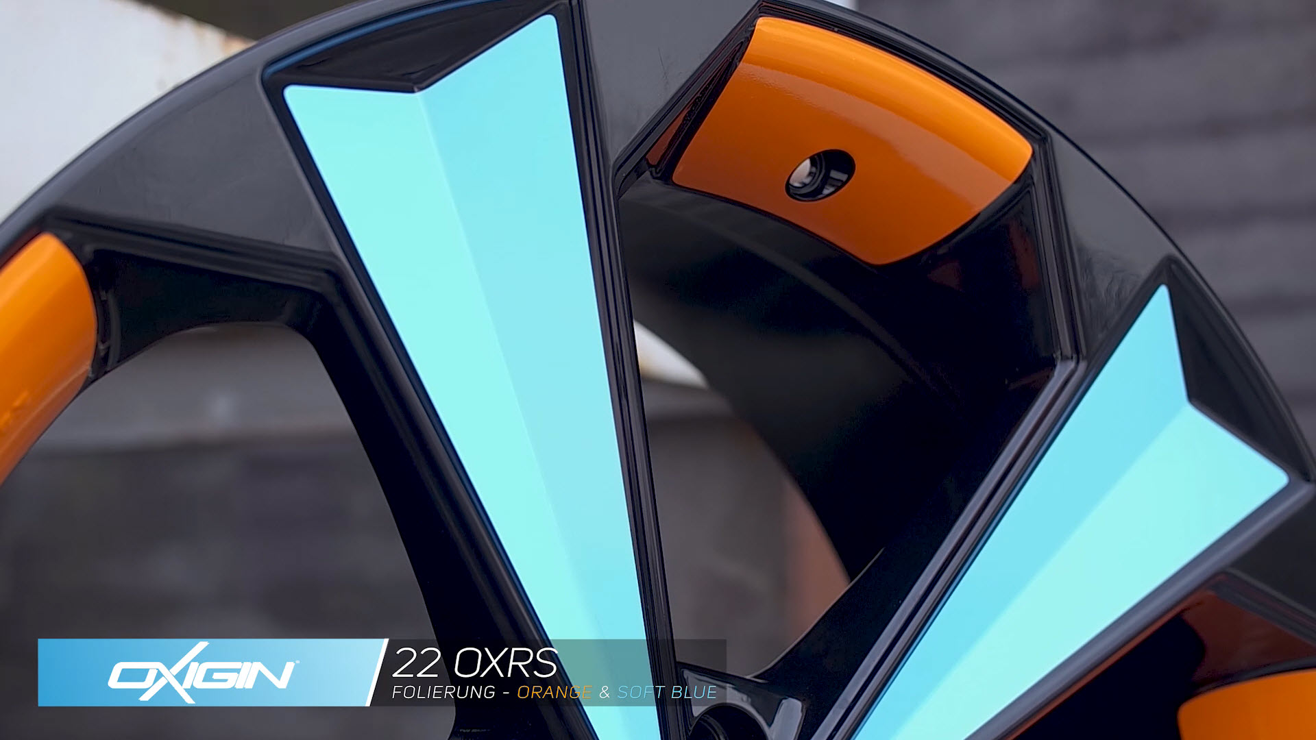 OX 22 OXRS Foil Orange Blue und Ambiente